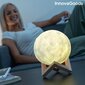 UZLĀDĒJAMO LED LAMPU MĒNESS MOONDY INNOVAGOODS cena un informācija | Galda lampas | 220.lv