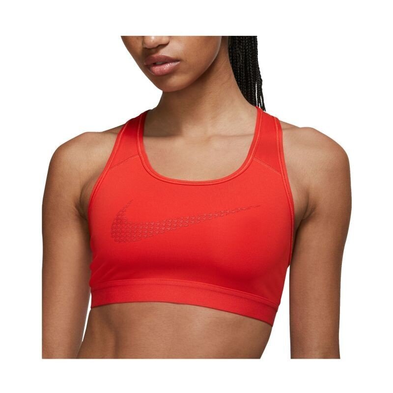Sieviešu sporta krūšturis Nike Dri-FIT Swoosh Icon Clash W DD1141 673, sarkans цена и информация | Krūšturi | 220.lv