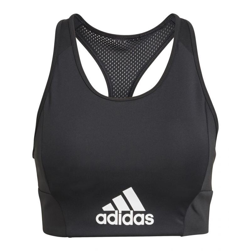 Sporta krūšturis sievietēm Adidas Training Aeroready Designed 2 Bra GL3833, melns cena un informācija | Krūšturi | 220.lv