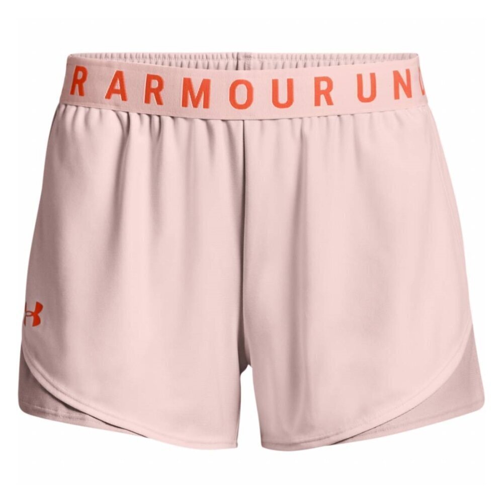 Sieviešu sporta šorti Under Armour Play Up Short 3.0 UA1344552-659, rozā cena un informācija | Sporta apģērbs sievietēm | 220.lv