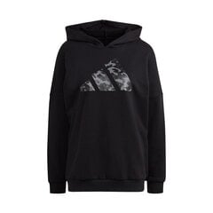 Спортивный джемпер женский Adidas WMNS leopard print sweatshirt W GP7352, черный цена и информация | Adidas Женская одежда | 220.lv