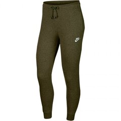 Спортивные штаны женские Nike NSW Essential Fleece W BV4095 368, зеленые цена и информация | Спортивная одежда для женщин | 220.lv