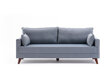 Dīvāns Kalune Design Bella, zils cena un informācija | Dīvāni | 220.lv