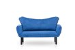Dīvāns Kalune Design Chatto, zils цена и информация | Dīvāni | 220.lv