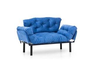 Dīvāns Kalune Design Nitta, zils цена и информация | Диваны | 220.lv