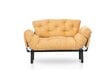 Dīvāns Kalune Design Nitta, dzeltens cena un informācija | Dīvāni | 220.lv