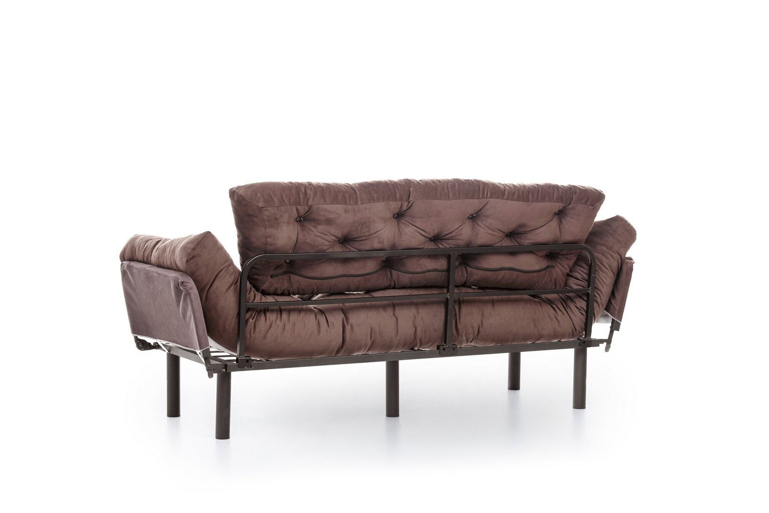 Dīvāns Kalune Design Nitta Triple, brūns cena un informācija | Dīvāni | 220.lv