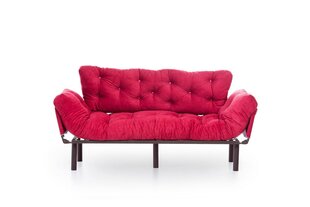 Dīvāns Kalune Design Nitta Triple, sarkans cena un informācija | Dīvāni | 220.lv