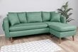 Stūra dīvāns Kalune Design Sofia Köşe, zaļš cena un informācija | Stūra dīvāni | 220.lv