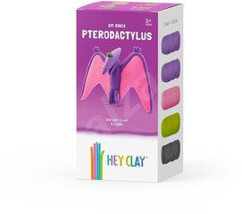Plastilīna komplekts Hey Clay Pterodactylus, 5 gab. cena un informācija | Modelēšanas un zīmēšanas piederumi | 220.lv