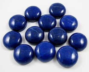 Dabiskais Lapis Lazuli Cabochon 20 mm AA klase cena un informācija | Rotu veidošana, pērļošana | 220.lv