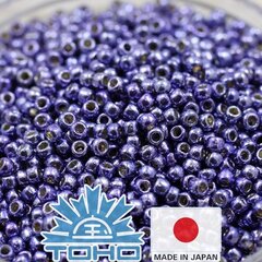 Бисер TOHO® Seed Beads PermaFinish - Metallic Polaris TR-11-PF567 11/0 (2,2 мм) 10 г. цена и информация | Принадлежности для изготовления украшений, бисероплетения | 220.lv