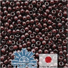 Бисер TOHO® Seed Beads Inside-Color Montana Blue / Oxblood-Lined 11/0 (2,2 мм) 10 г. цена и информация | Принадлежности для изготовления украшений, бисероплетения | 220.lv