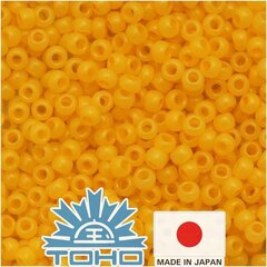 Бисер TOHO® Seed Beads Ceylon Frosted Peach Cobler 11/0 (2.2 мм) 10 г. цена и информация | Принадлежности для изготовления украшений, бисероплетения | 220.lv