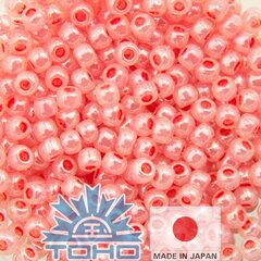 TOHO® sēklu krelles Ceilonas tomātu zupa 11/0 (2,2 mm) 10 g. cena un informācija | Rotu veidošana, pērļošana | 220.lv