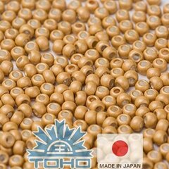 Бисер TOHO® Seed Beads Galvanized-Matte Starlight 11/0 (2,2 мм) 10 г. цена и информация | Принадлежности для изготовления украшений, бисероплетения | 220.lv
