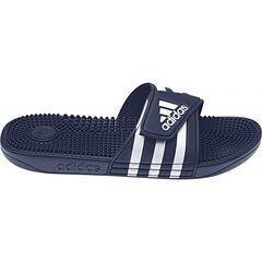 Vīriešu pludmales čības Adidas Adissage, zilas цена и информация | Мужские шлепанцы, босоножки | 220.lv