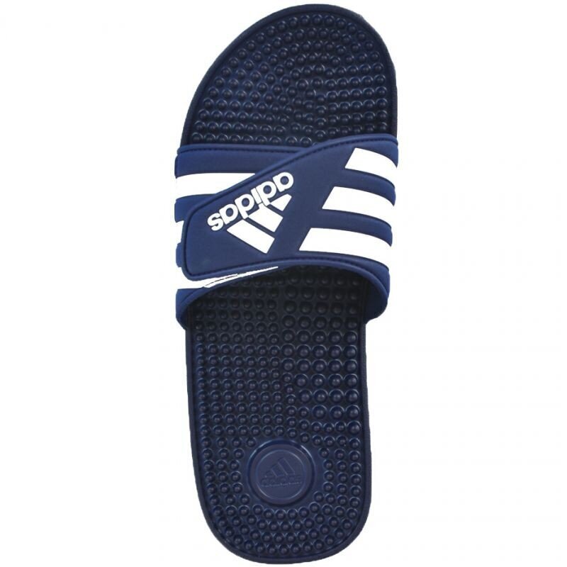 Vīriešu pludmales čības Adidas Adissage, zilas cena un informācija | Vīriešu iešļūcenes, čības, sandales | 220.lv