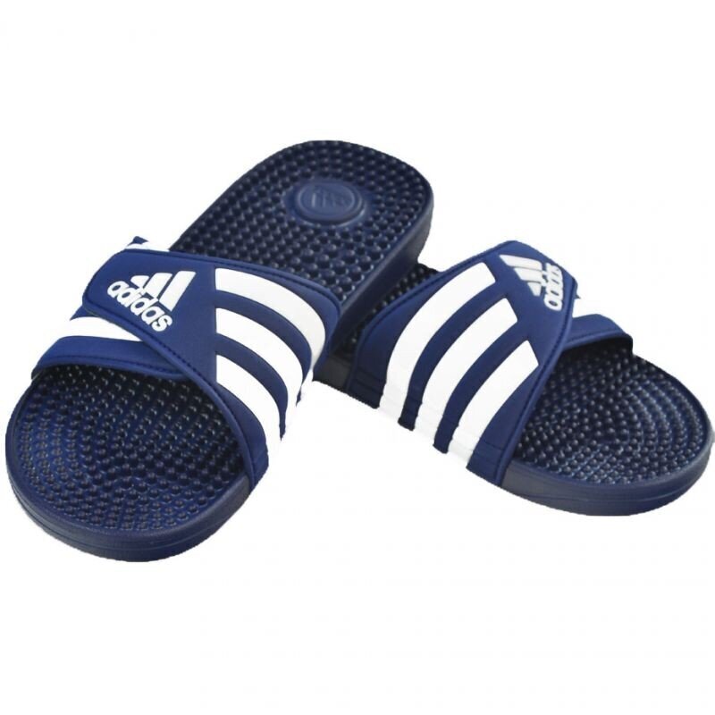 Пляжные тапочки для мужчин Adidas Adissage, синие цена | 220.lv