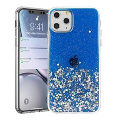 Fusion glue glitter silikona aizsargapvalks Apple iPhone 13 Pro Max zils цена и информация | Чехлы для телефонов | 220.lv