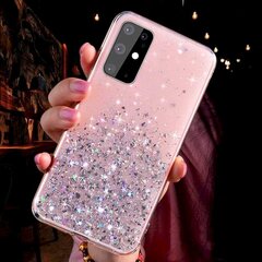 Fusion Glue Glitter Back Case Силиконовый чехол для Apple iPhone 13 Pro Max Розовый цена и информация | Чехлы для телефонов | 220.lv