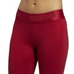 Леггинсы женские Adidas Alpha Skin Sport Tight LT W DX7566, красные цена и информация | Спортивная одежда для женщин | 220.lv