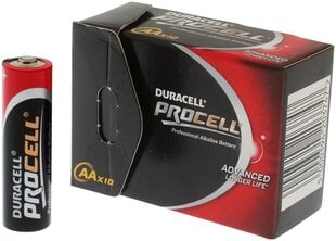 Duracell Procell Alkaline LR06/AA MN1500/10gb. cena un informācija | Akumulatori, lādētāji un piederumi | 220.lv