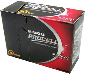 Duracell Procell Alkaline LR06/AA MN1500/10gb. cena un informācija | Akumulatori, lādētāji un piederumi | 220.lv