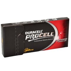 Duracell Procell Alkaline LR03/AAA MN2400/10gb. cena un informācija | Akumulatori, lādētāji un piederumi | 220.lv