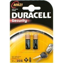 Батарейки Duracell Alkaline MN21 12V, 2 шт. цена и информация | Батарейки | 220.lv