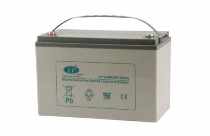 Akumulators LP 100Ah 12V VRLA cena un informācija | Akumulatori | 220.lv