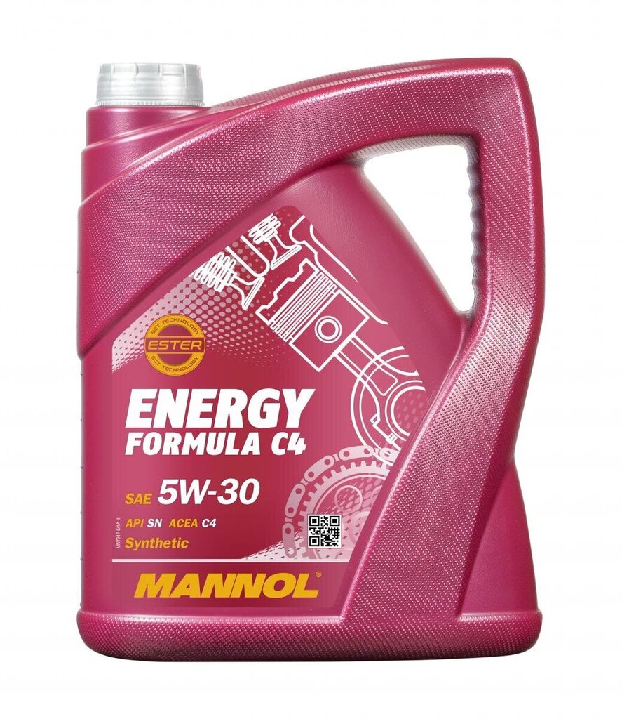 Mannol Energy Formula c4 5w-30 cena un informācija | Motoreļļas | 220.lv