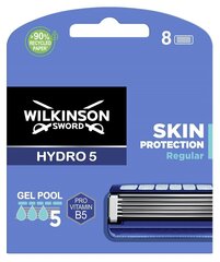 Головки для бритья Wilkinson Sword Hydro5, 8 шт. цена и информация | Косметика и средства для бритья | 220.lv