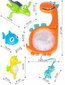 Vannas rotaļlieta Dinozaurs цена и информация | Rotaļlietas zīdaiņiem | 220.lv