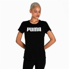 Женская футболка Puma, черная цена и информация | Женские футболки | 220.lv