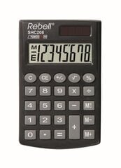 Kabatas kalkulators Rebell SHC208 cena un informācija | Kancelejas preces | 220.lv