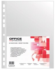 Прозрачные файлы для документов 50мкм A4, 100шт цена и информация | Канцелярия | 220.lv