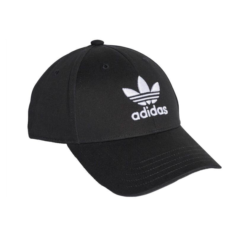 Cepure ar nagu vīriešiem Adidas Trefoil EC3603, melna cena un informācija | Vīriešu cepures, šalles, cimdi | 220.lv