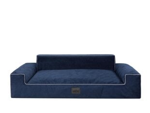 Hobbydog guļvieta Glamour New Navy Blue Fancy, L, 78x53 cm cena un informācija | Suņu gultas, spilveni, būdas | 220.lv