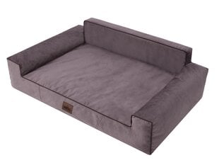 Hobbydog guļvieta Glamour New Brown Fancy, XL, 98x66 cm cena un informācija | Suņu gultas, spilveni, būdas | 220.lv