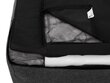 Hobbydog guļvieta Glamour New Black Inari, XL, 98x66 cm цена и информация | Suņu gultas, spilveni, būdas | 220.lv