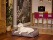 Hobbydog guļvieta Glamour New Brown Fancy, XXL, 116x78 cm cena un informācija | Suņu gultas, spilveni, būdas | 220.lv