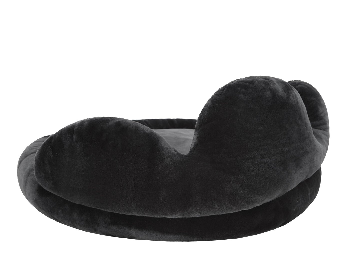Hobbydog guļvieta Exclusive Paw Black, L, 75x75 cm цена и информация | Suņu gultas, spilveni, būdas | 220.lv