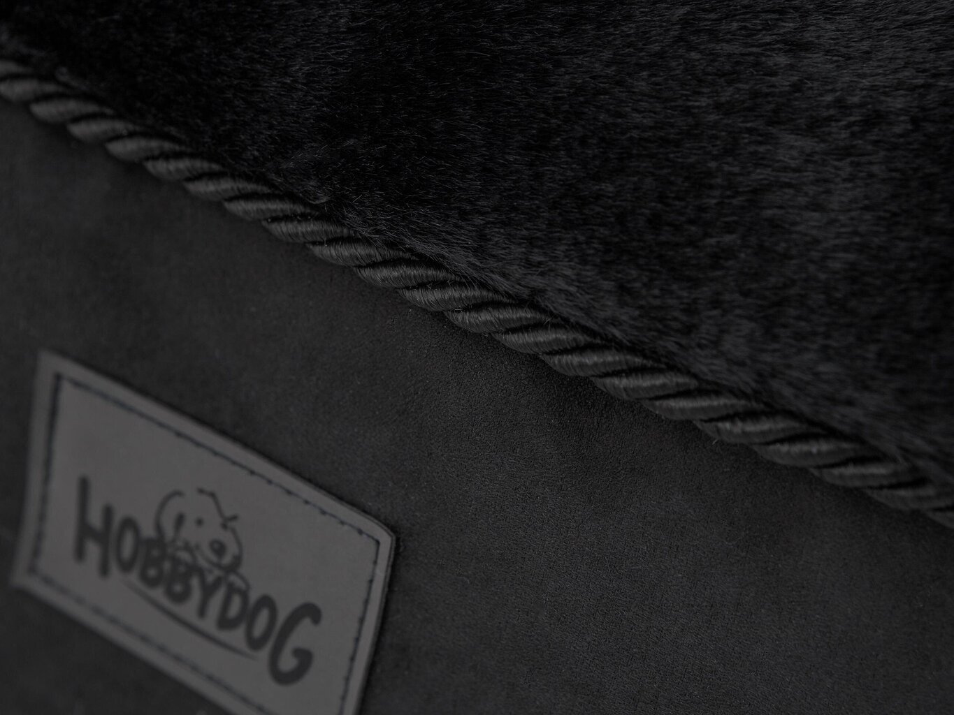 Hobbydog guļvieta Rabbit Black, L, 63x63 cm cena un informācija | Suņu gultas, spilveni, būdas | 220.lv