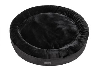Hobbydog лежак Rabbit Black, XXL, 95x95 см цена и информация | Лежаки, домики | 220.lv
