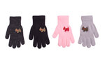 Cimdi meitenēm Rak Youth Gloves R-183, melni