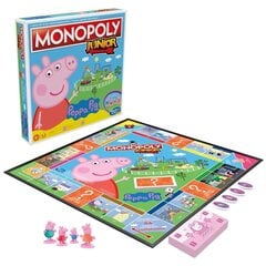 Galda spēle Hasbro Monopols Junior Peppa Pig (Cūciņa Pepa), FI цена и информация | Настольные игры, головоломки | 220.lv