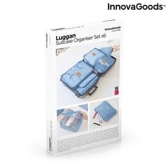 Набор сумок-органайзеров для чемоданов Luggan InnovaGoods, 6 предметов цена и информация | Чемоданы, дорожные сумки  | 220.lv