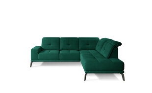 Stūra dīvāns NORE Theodore, zaļš cena un informācija | Stūra dīvāni | 220.lv