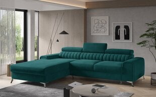 Stūra dīvāns NORE Grayson, gaiši zaļš cena un informācija | Stūra dīvāni | 220.lv